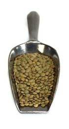 klein gruene linsen-verschiedene groessen