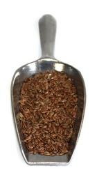 klein leinsaat-braun